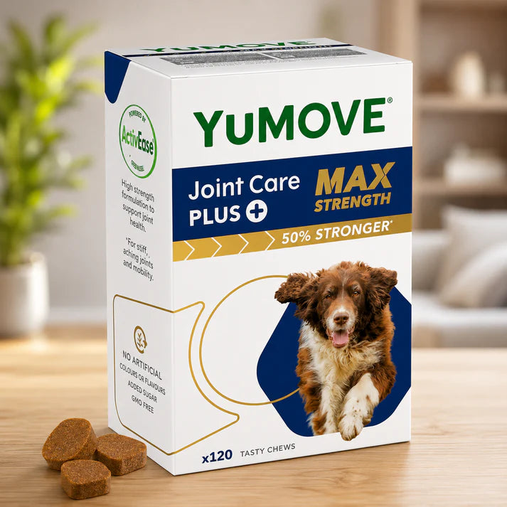 YuMOVE Joint Support PLUS Max Strength Tablets for Dogs | Advanced Joint Care & Mobility Support