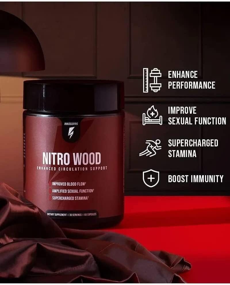 VEBA Retailer of InnoSupps Nitro Wood Enhanced Circulation Sexual Support 60