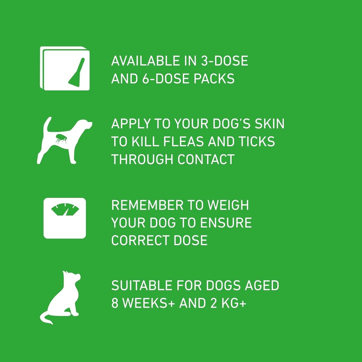 FRONTLINE Plus Flea & Tick Treatment for Small Dogs - 6 Pipettes