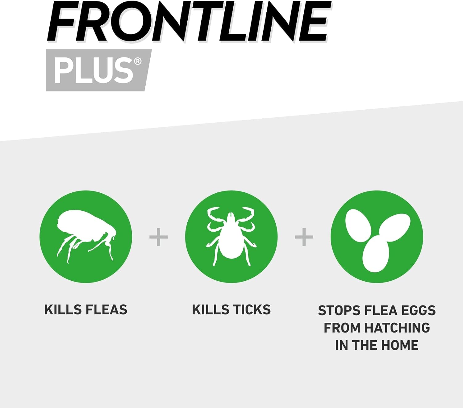 FRONTLINE Plus Flea & Tick Treatment for Medium Dogs - 6 Pipettes
