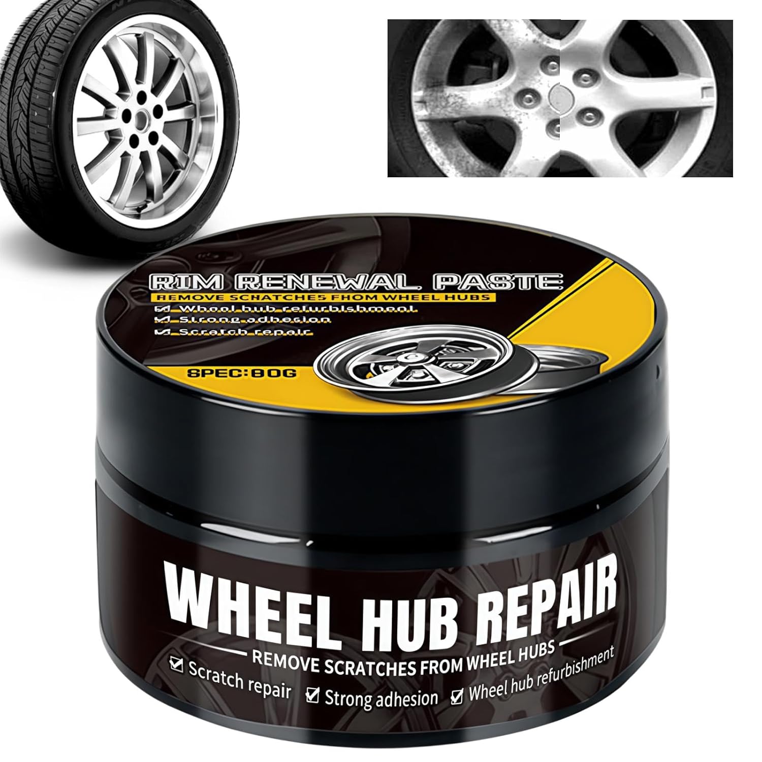 80G Car Wheel Scratch Repair Polish.