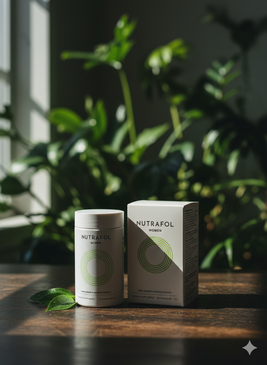 Nutrafol Women Hair Growth Nutraceutical - 120 Capsules (1 Month Supply)