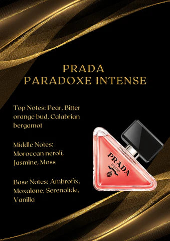 Prada Paradoxe Intense Eau De Parfum – 90ml Refillable Spray for Women
