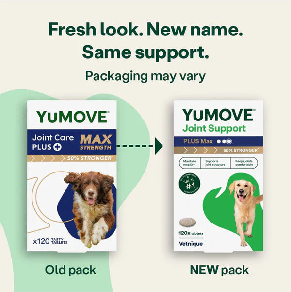 YuMOVE Joint Support PLUS Max Strength Tablets for Dogs | Advanced Joint Care & Mobility Support