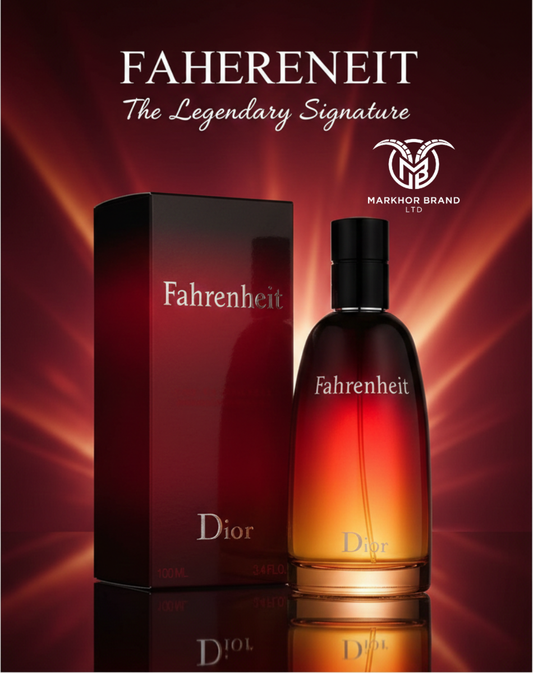 Dior Fahrenheit Eau De Toilette – 100ml Spray for Men
