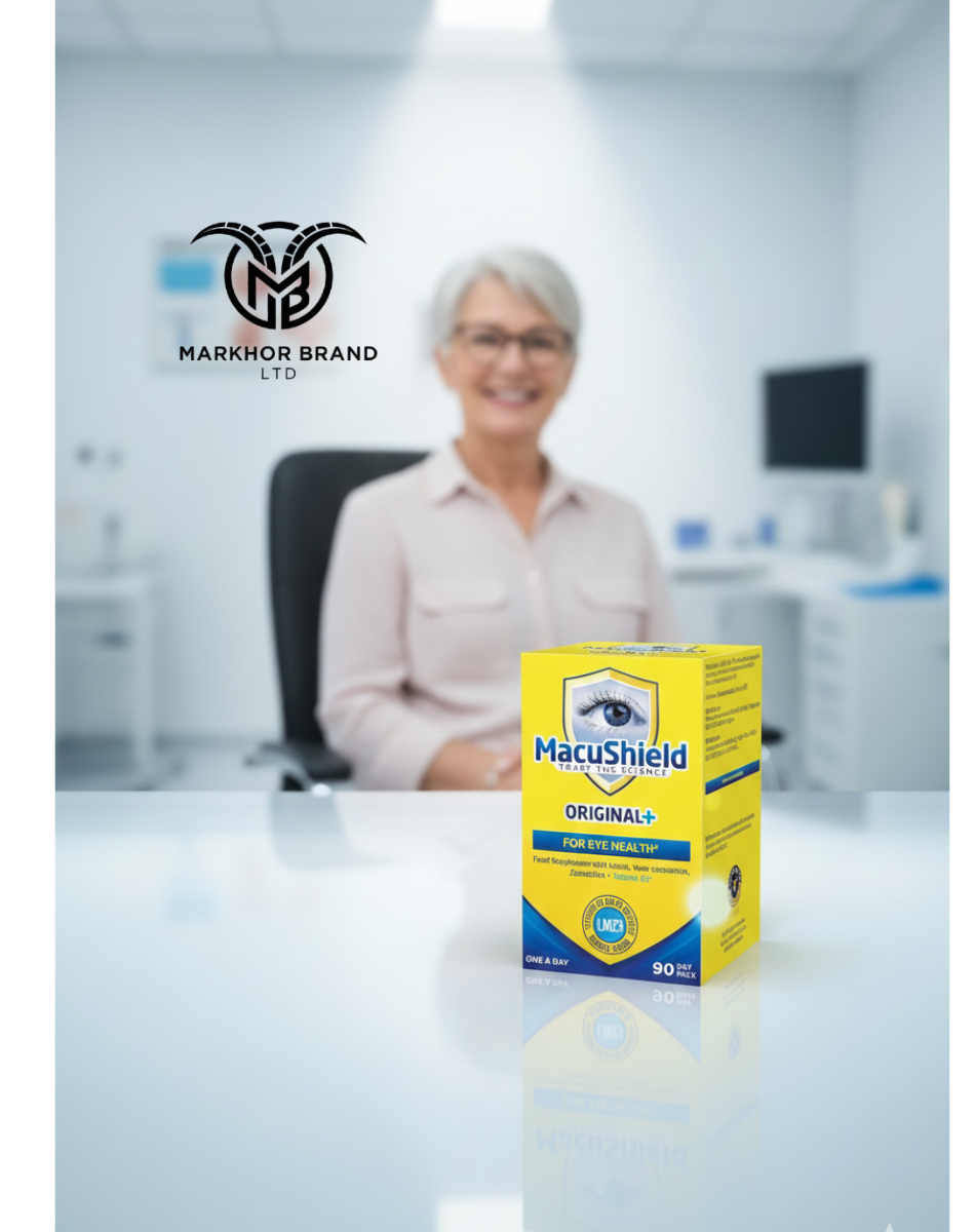 MacuShield Original Eye Health Supplement - 90 Capsules | Lutein, Zeaxanthin & Meso-Zeaxanthin