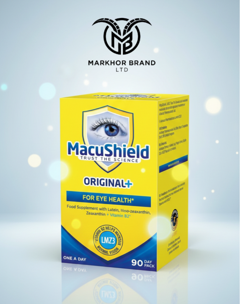 MacuShield Original Eye Health Supplement - 90 Capsules | Lutein, Zeaxanthin & Meso-Zeaxanthin