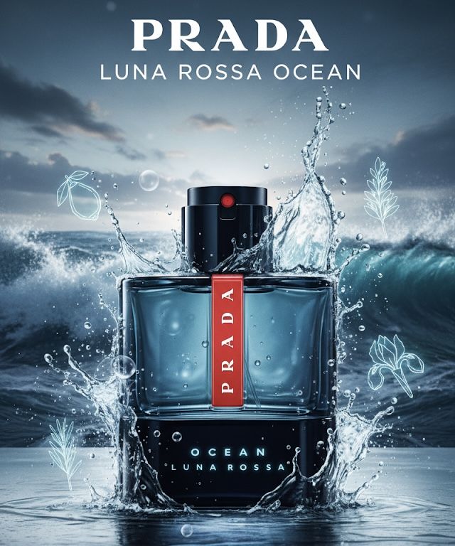 PRADA Luna Rossa Ocean Le Parfum – 100ml | Intense Luxury Men’s Fragrance