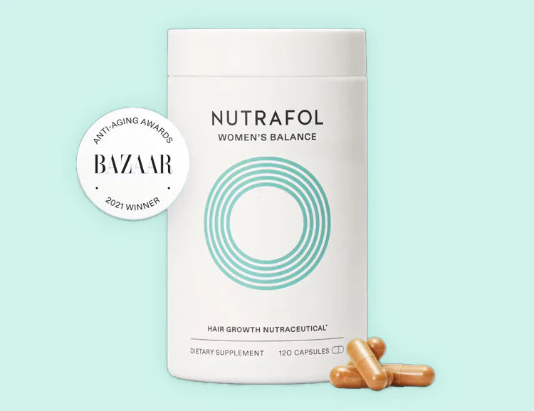 Nutrafol Women Hair Growth Nutraceutical - 120 Capsules (1 Month Supply)